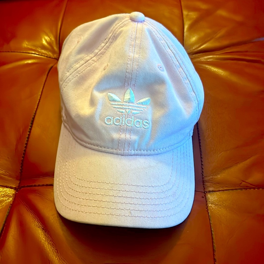 adidas Originals Pink Relaxed Strap-Back Hat